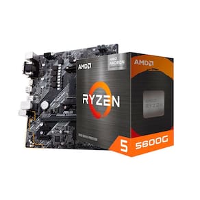 Kit Upgrade Amd Ryzen 5 5600G, Placa Mãe A520m-E Prime Asus, Neologic - Nli84111