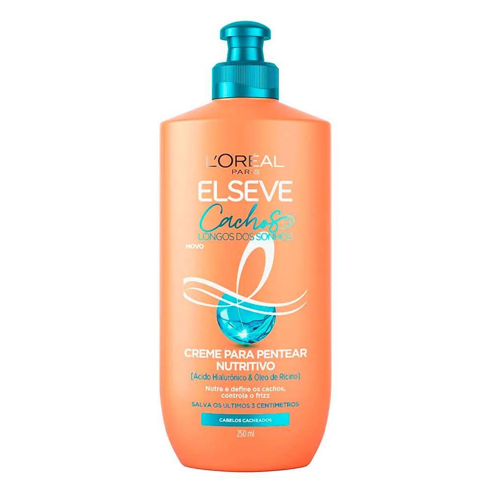 Creme Para Pentear Elseve Cachos Longos Dos Sonhos 250ml