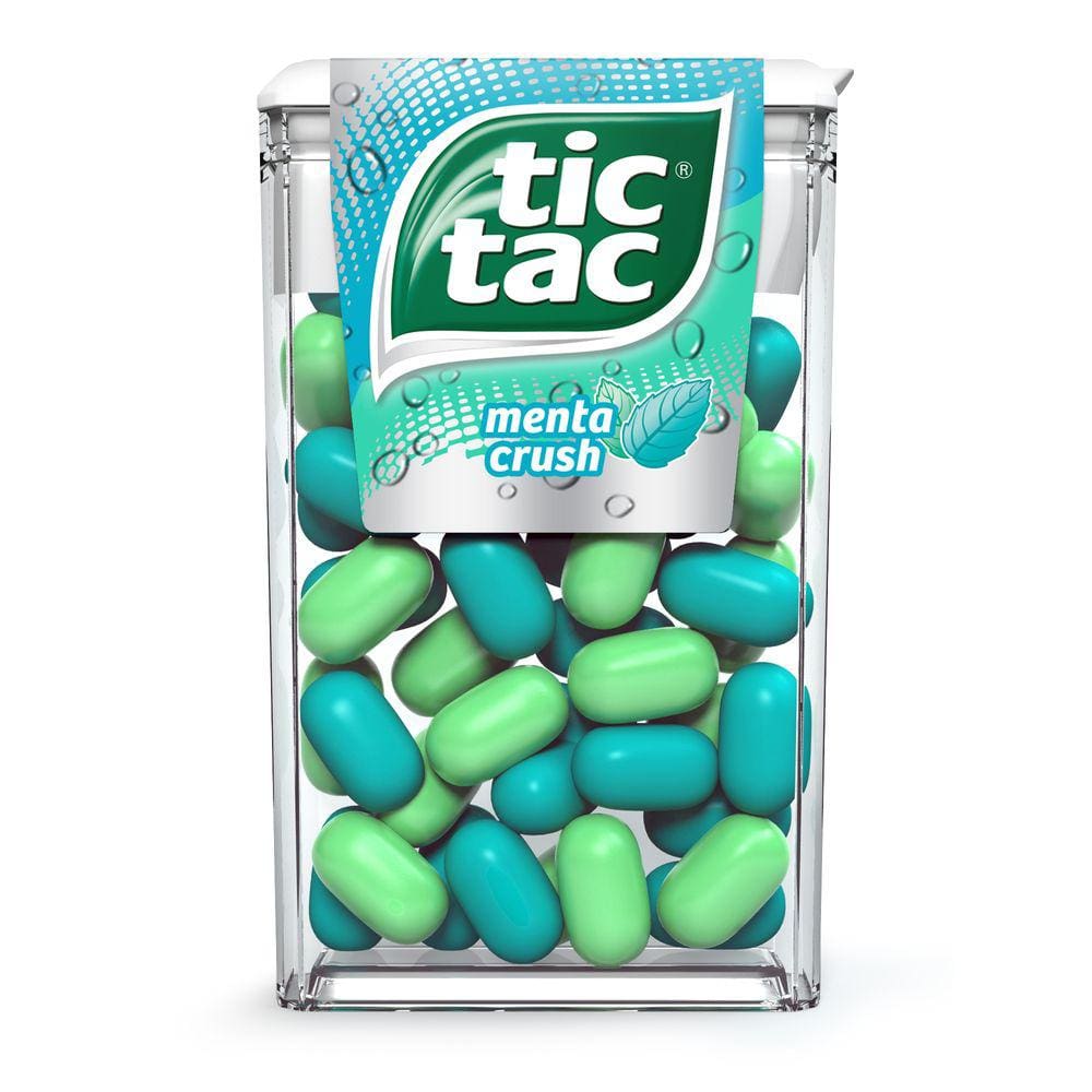 Tic Tac Menta Crush 14 Unidades - Ferrero