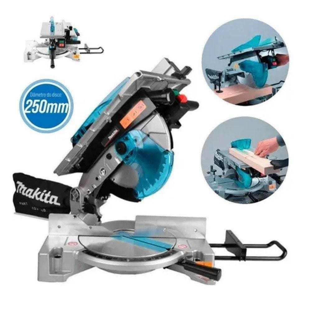 Serra Esquadria Mesa Superior 10`` 1650W Lh1040 Makita 110V/220V