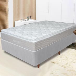 Conjunto Box Solteiro 88cm Molas D26 Roma Umaflex