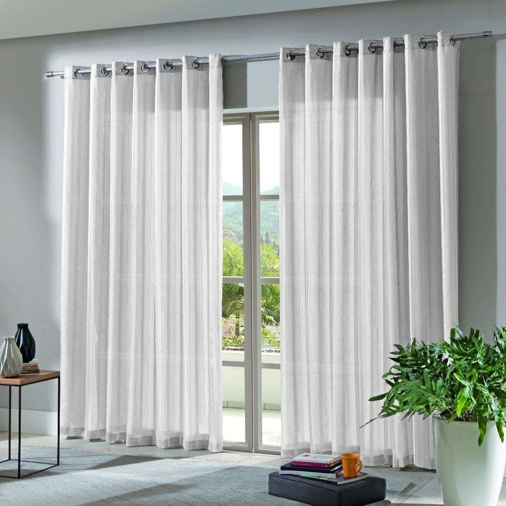 Cortina Duplex Partenon Bella Janela 5,40m x 2,80m Com Forro