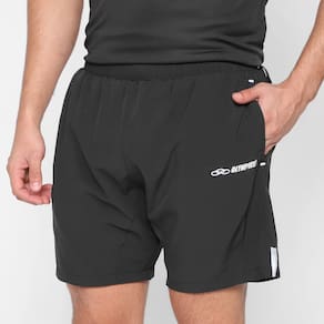 Short 2 Em 1 Olympikus Preto-Masculino