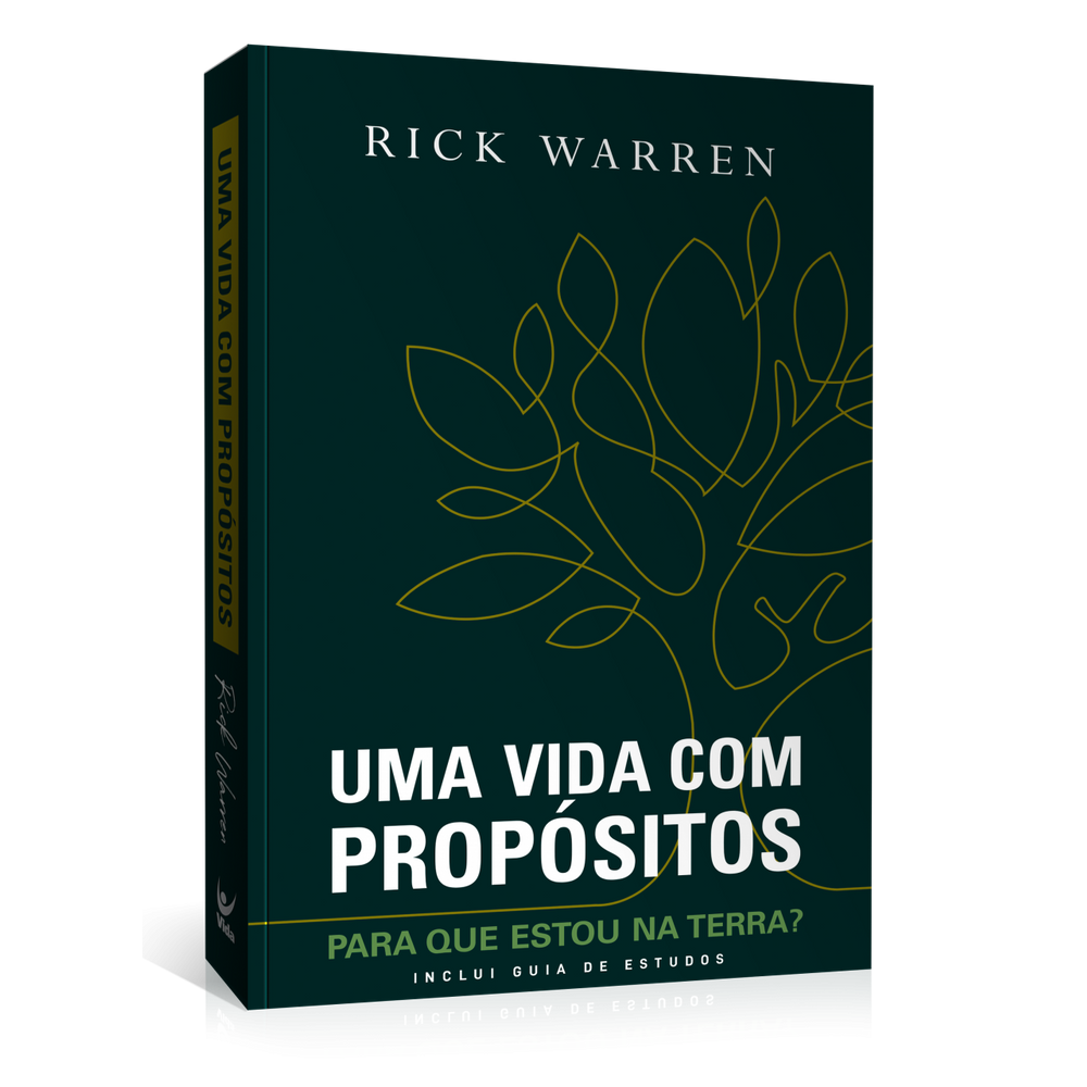 Uma Vida Com Proposito - inclui guia de Estudos