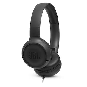 Fone De Ouvido Tune 500 Preto Pure Bass Sound