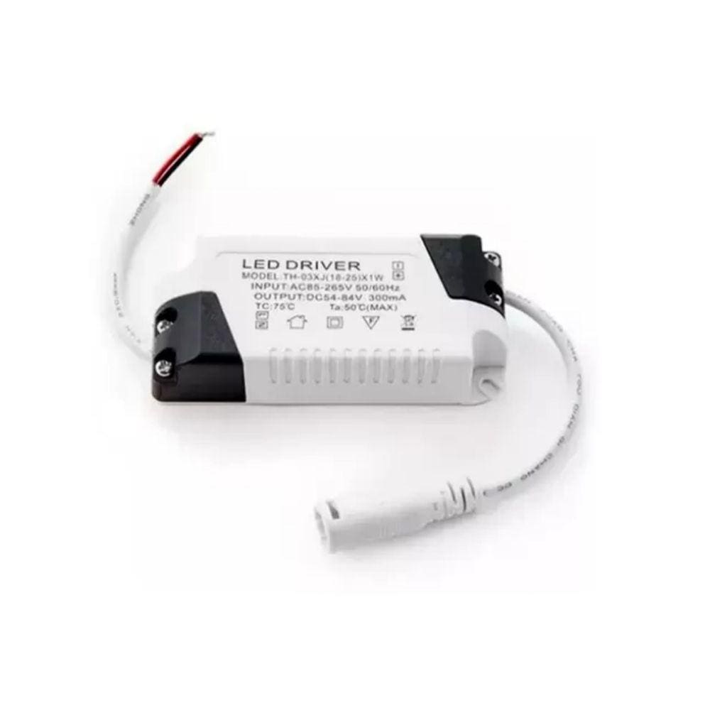 Driver Led Reator Fonte Para Plafon 18w A 24w (25w) Bivolt