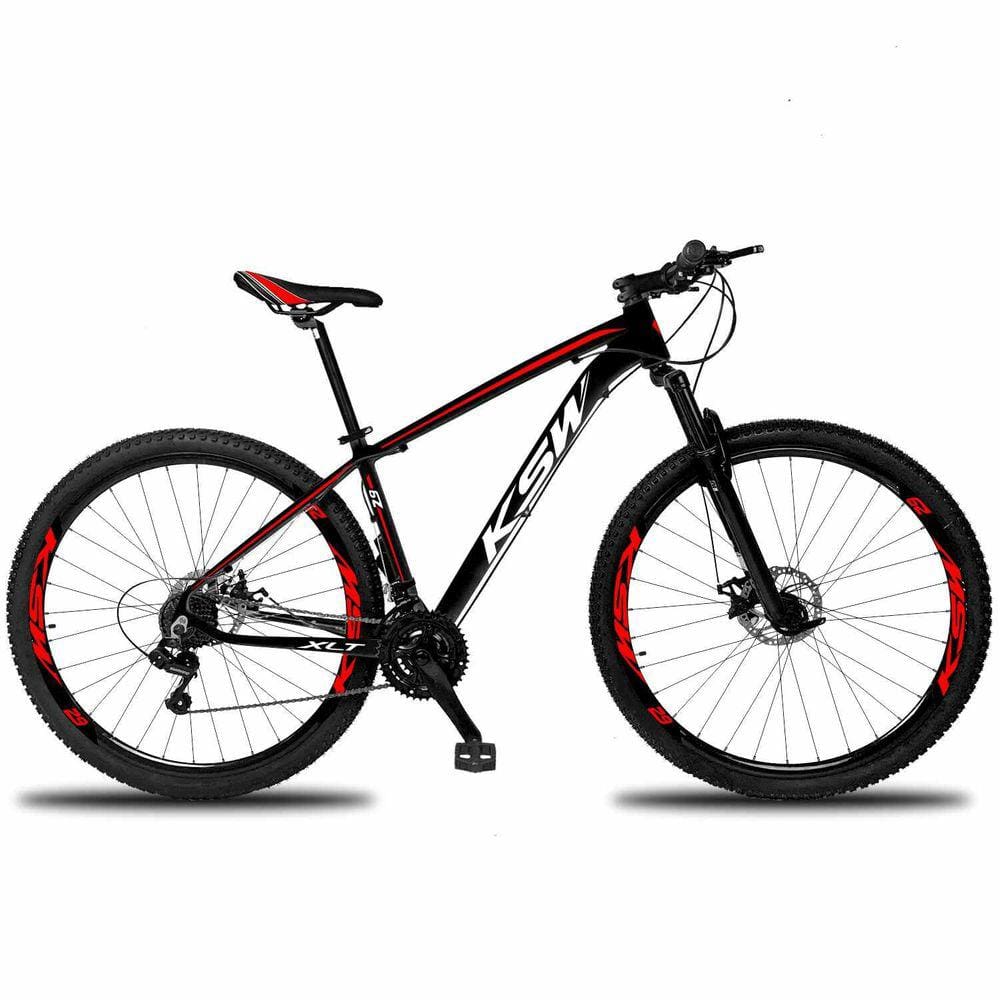 Bicicleta Ksw xlt 32r  Alumínio Câmbios Shimano 21v Freio a Disco aro 29