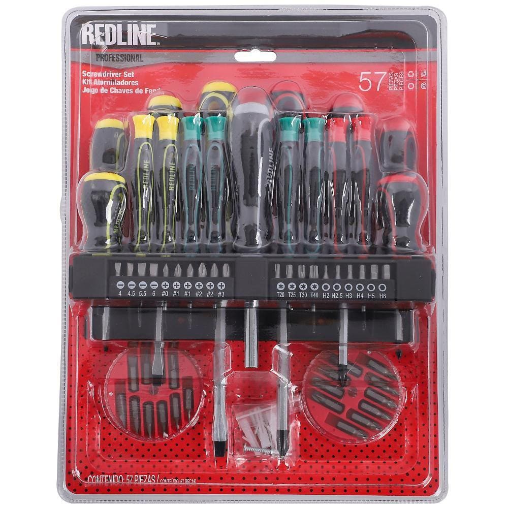 Kit de Ferramentas 57 Peças Redline