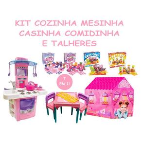 Kit Boneca Elisi + Barraca Minha Casinha