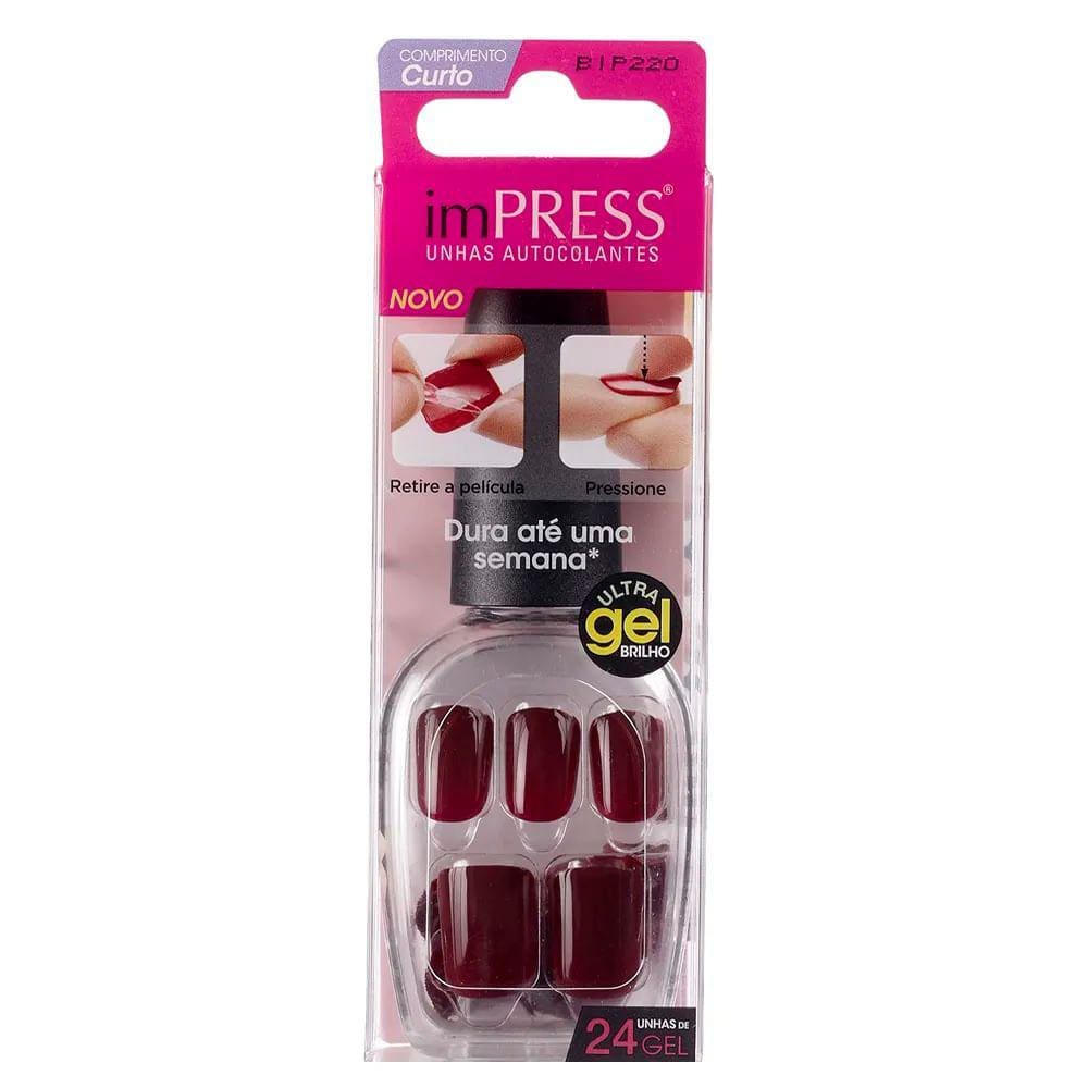 Unhas Adesivas Kiss Ny Impress - Matchmaker