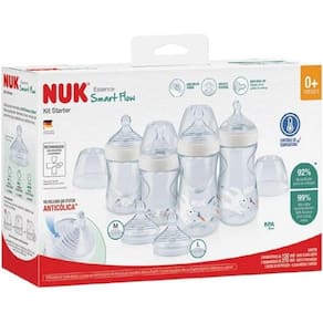 Kit com 4 Mamadeiras ESSENCE SMART FLOW 150/270ML NUK PA7073