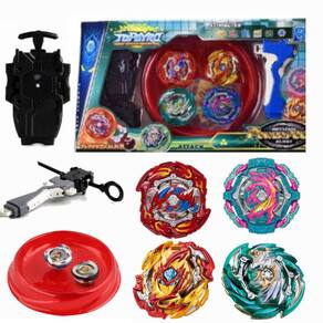 Beyblade Evolution Extreme Gyro Turbo com Lançador Super Rapido Speed Forte