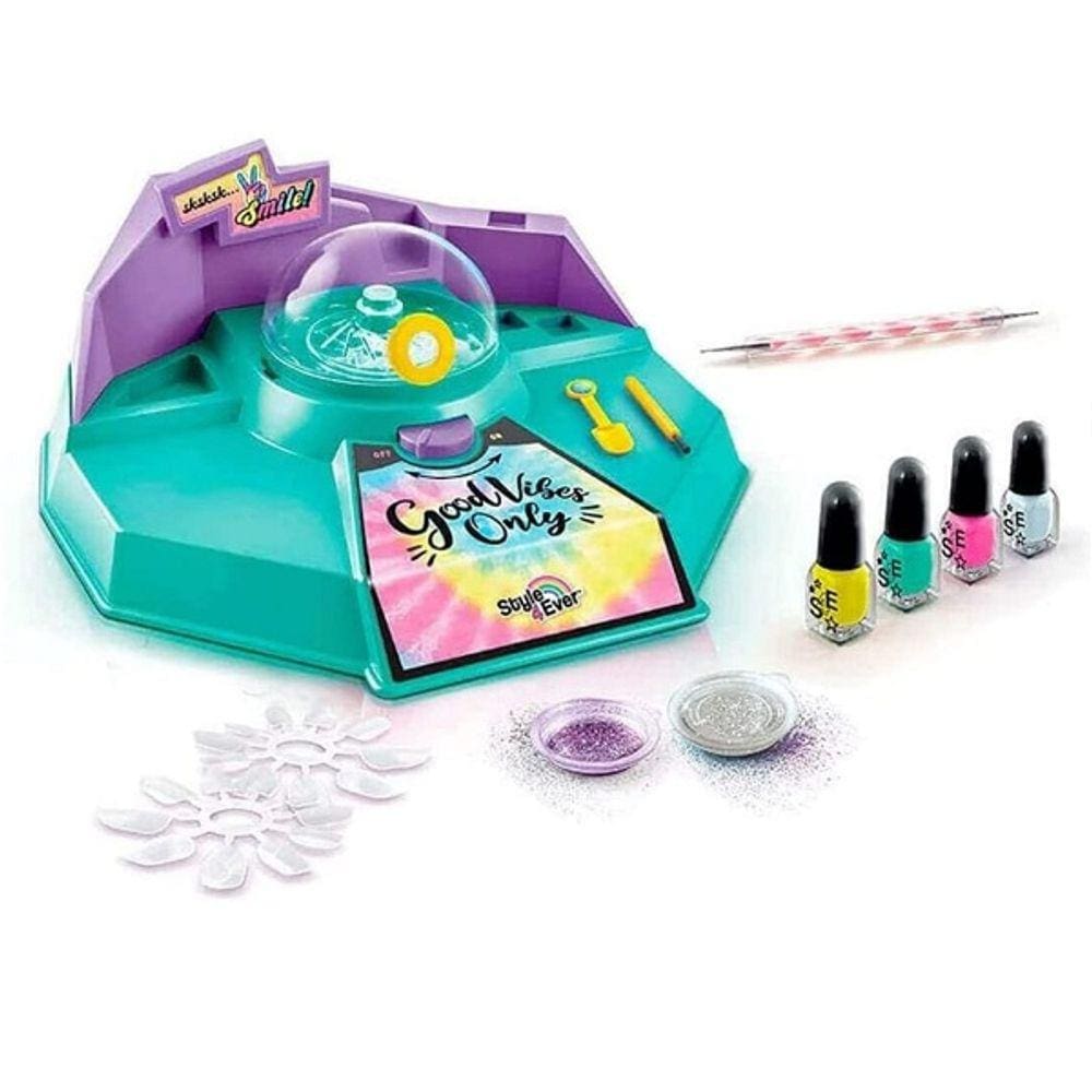 Style 4 EVER Salao de ARTES Decore Suas UNHAS Glitter FUN F0065-1