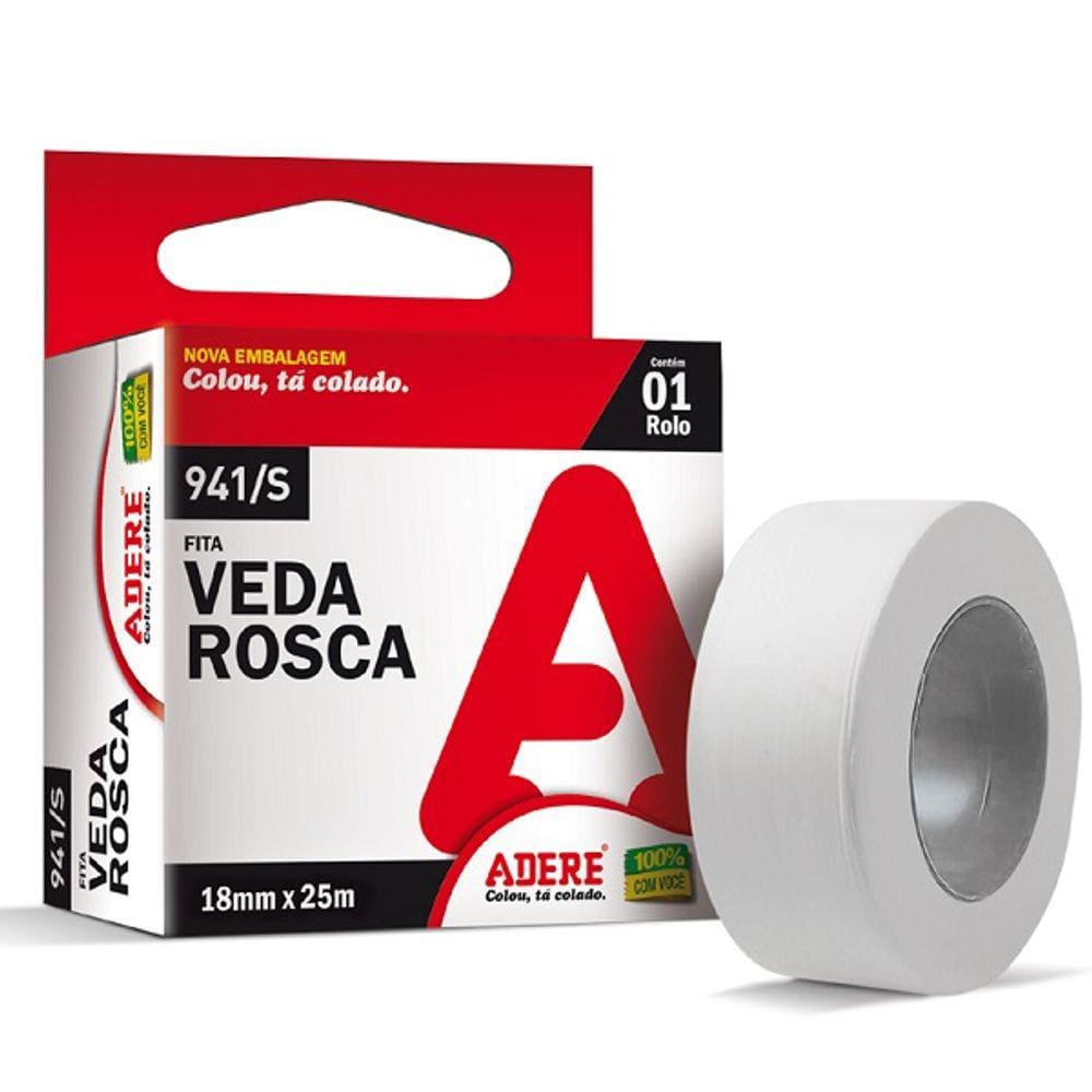 Fita Veda Rosca 941S 18MM X 25M Adere