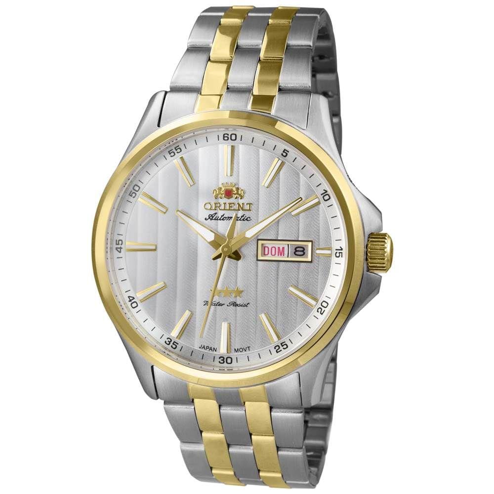 Relógio Orient Masculino Ref: 469tt043f S1kx Automático Bicolor