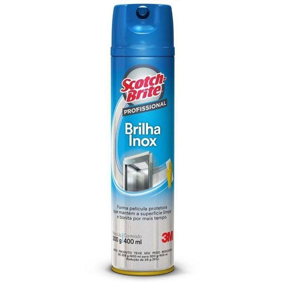 Brilha INOX 3M SCOTCH-BRITE 400ML