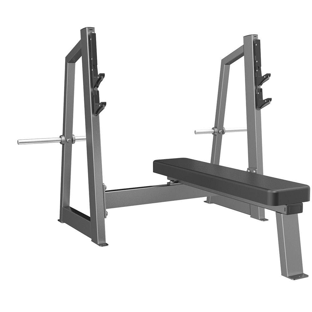 Olimpic Supine Bench Classic Preto Wellness ? EM207
