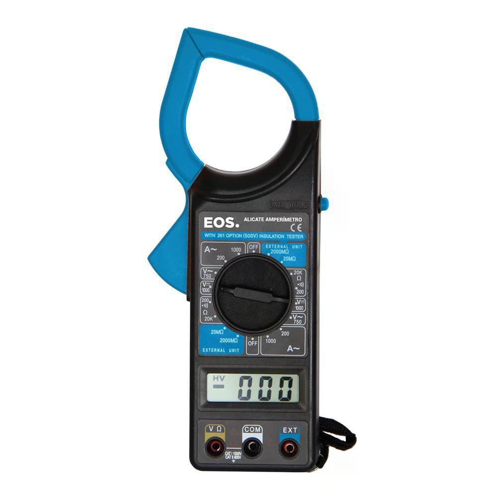 Alicate Amperímetro Digital EOS EAA02