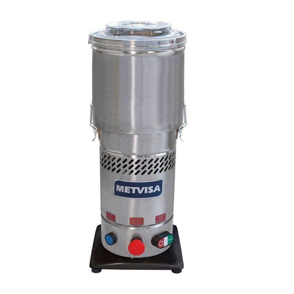 Cutter Cortador De Alto Rendimento Metvisa  8 Litros Industrial Cut8 - 220V