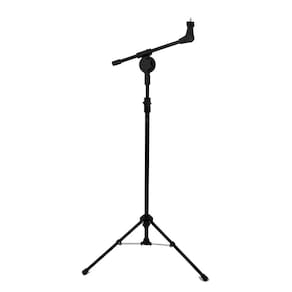 Pedestal Girafa Estante Preto Para Prato De Bateria Visão