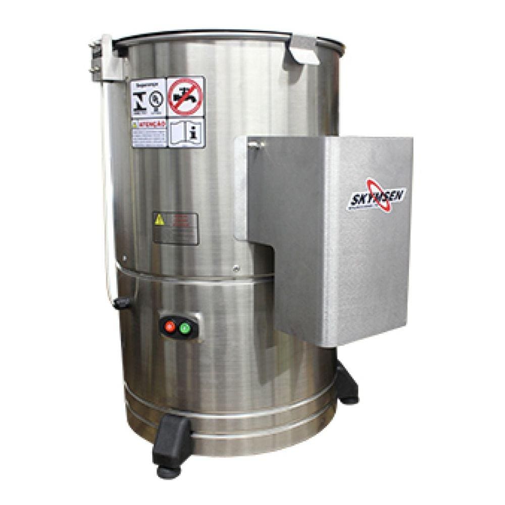 Descascador De Batata Elétrico Inox Skymsen DB 10 220v