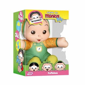 Boneco Fofinho - 22 cm - Turma da Mônica Baby - Cebolinha - BabyBrink