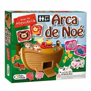 Jogo da Memória - Arca de Noé - 40 Peças - Pais e Filhos