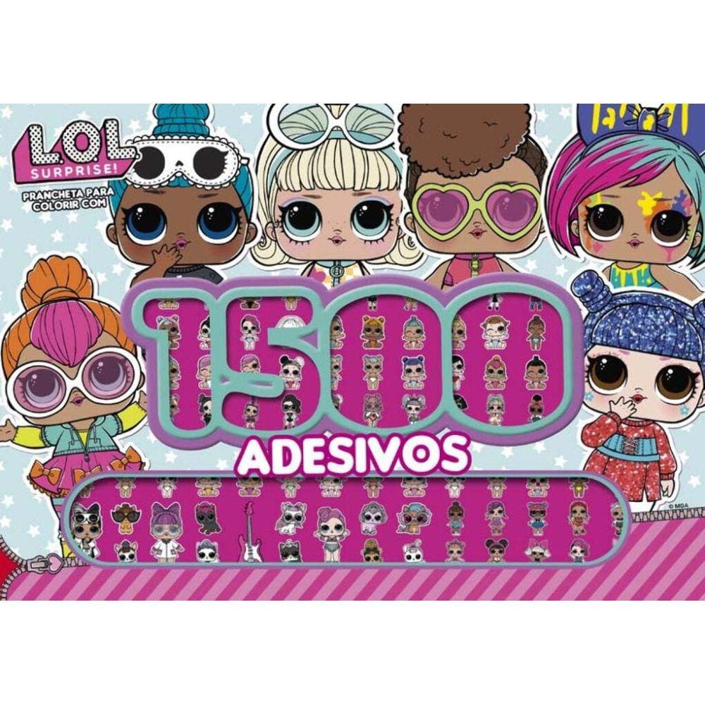 L.o.l. Surprise! - Pranc.col.1500 Adesivos-02ed/21