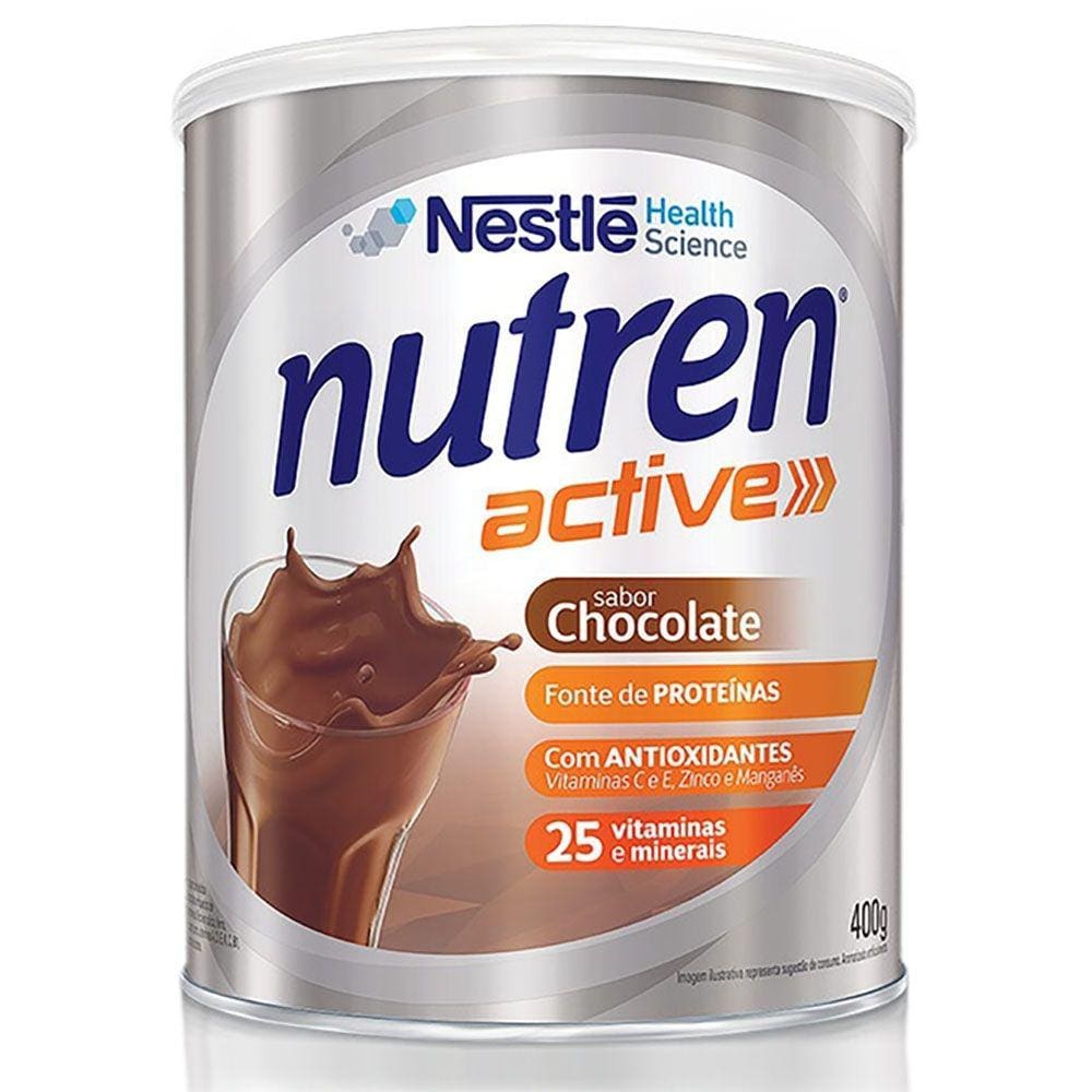 Nutren Active Chocolate Nestlé Lata 400g
