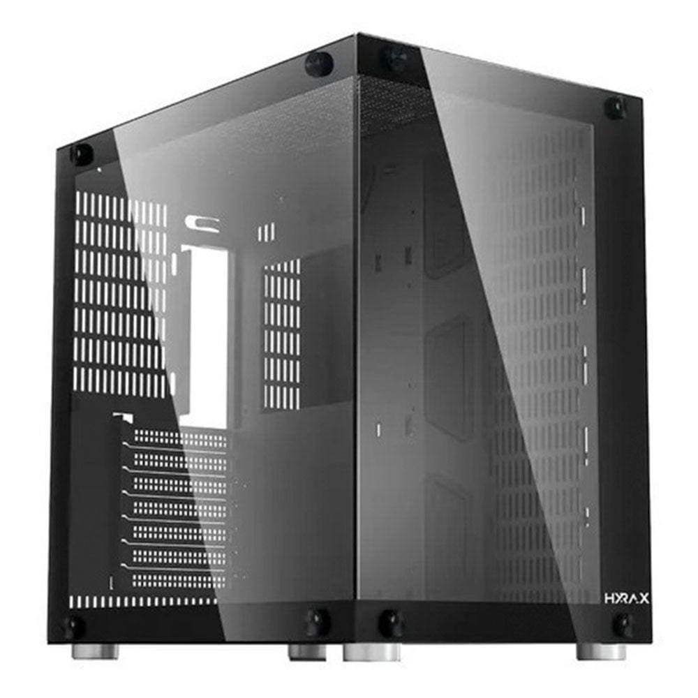 Gabinete Gamer Motospeed Hyrax Preto Atx Vidro Temperado - Hgb700p