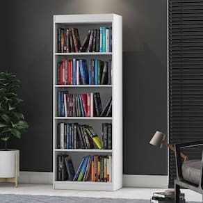 Armário Livreiro / Estante para Livros Encanto Branco - Rede Moveis