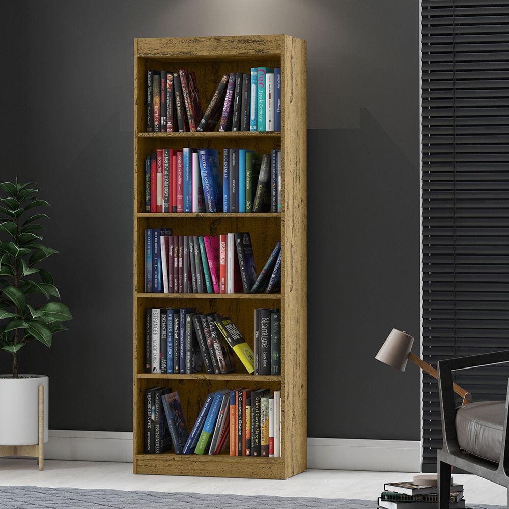 Armário Livreiro / Estante para Livros Encanto Nature - Rede Moveis