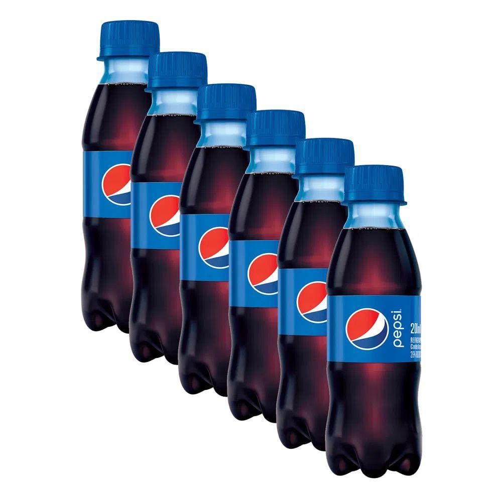 Kit 6 Refrigerante Pepsi 200ml