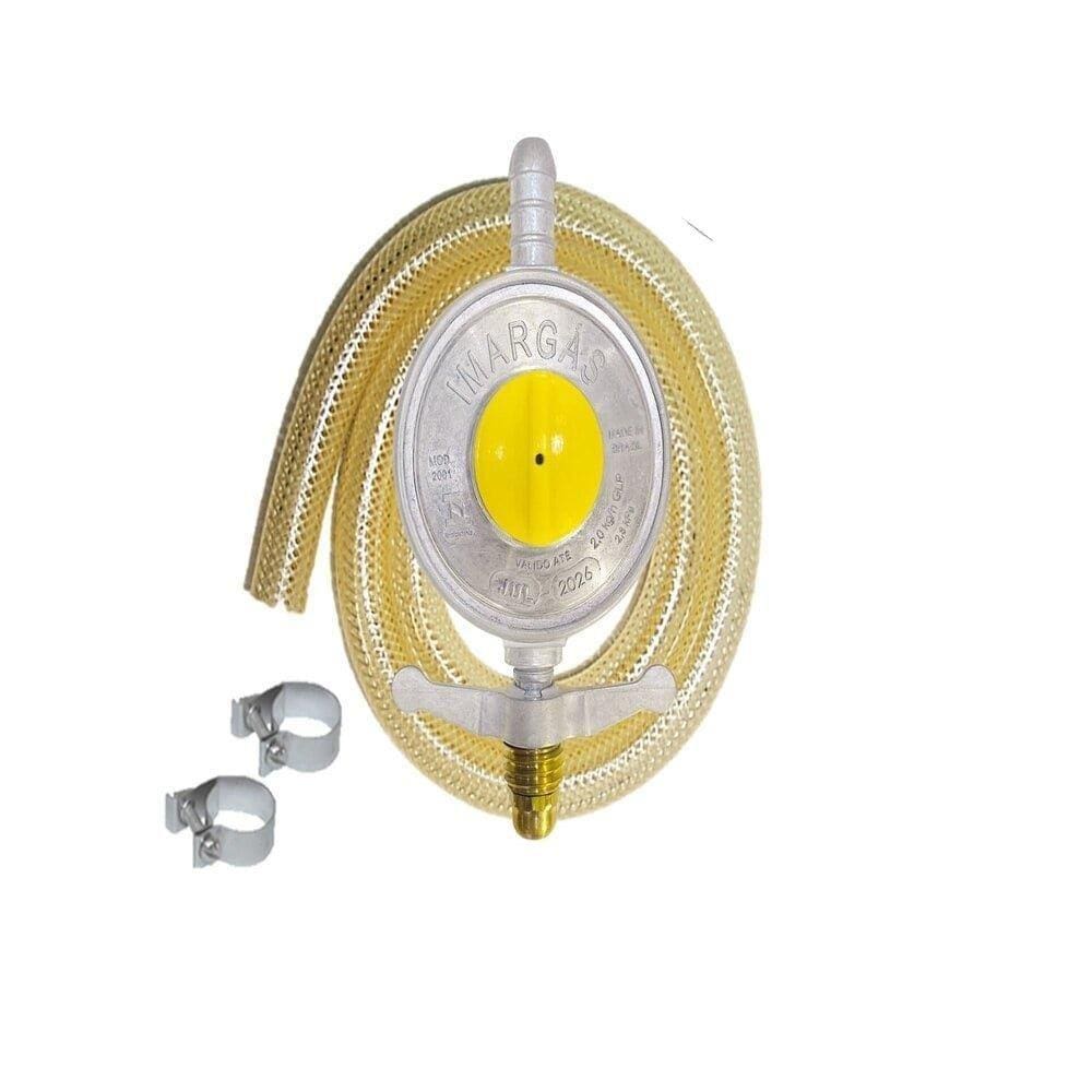 Regulador para Gás Imar 2001/02 2kg/h com Mangueira 80cm