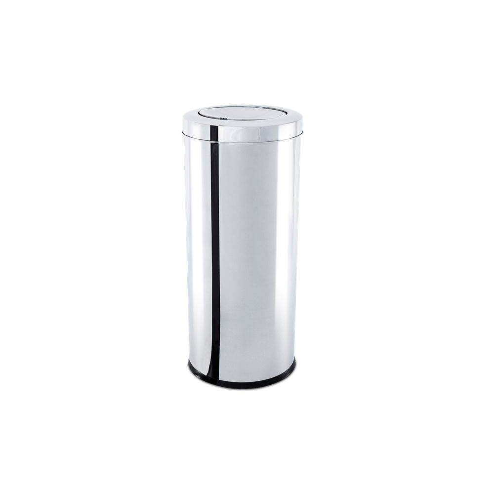 Lixeira com Tampa Basculante Brinox Decorline 40,5 L - Ø 30x60 cm Aço Inox