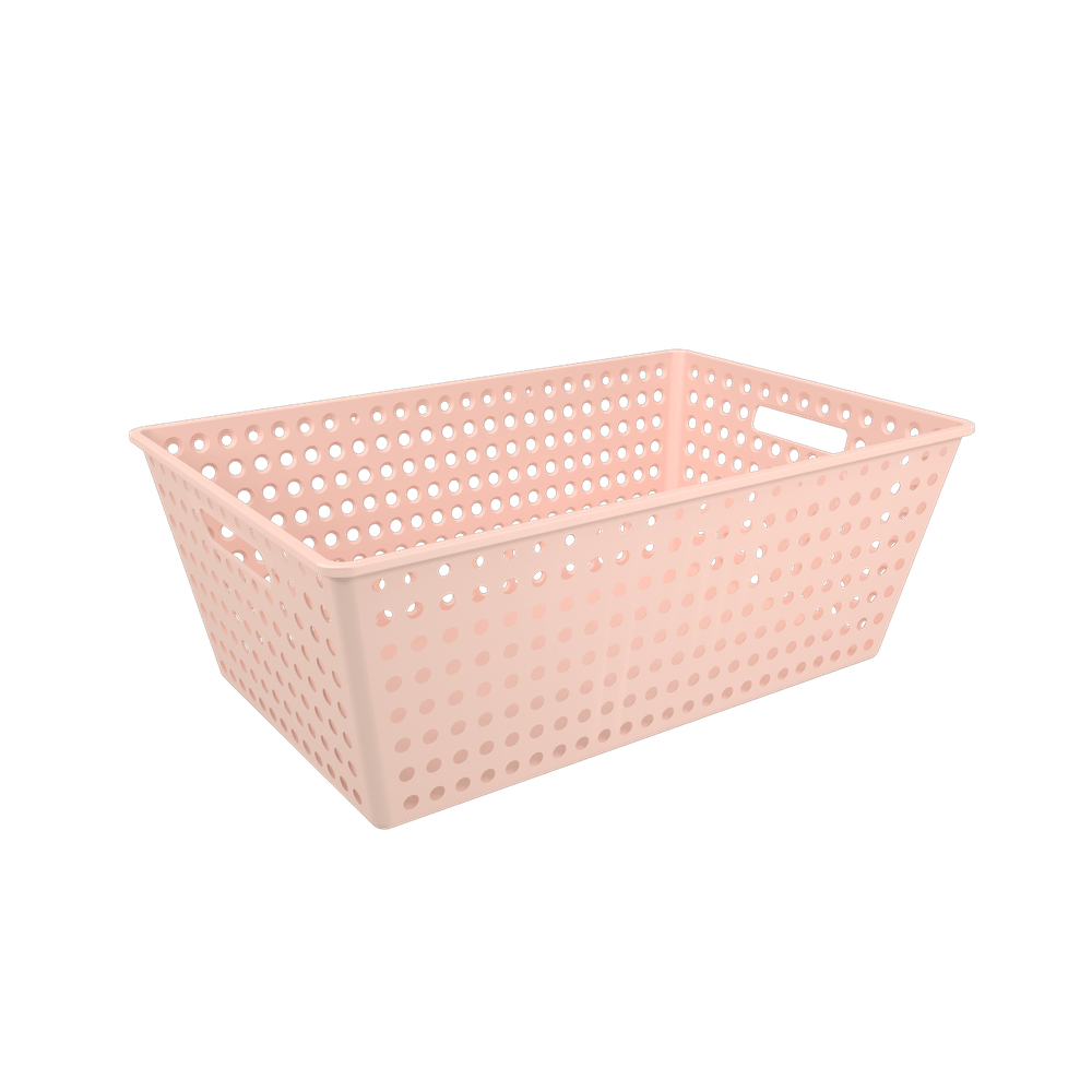 Cestão Organizador Coza One 59,5 x 38,8 x 22,3 cm Rosa Blush