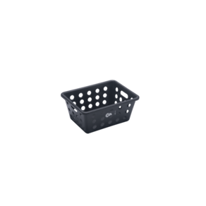 Cesta Organizadora Pequena Coza One 18,6 x 14,2 x 8,2 cm Preto