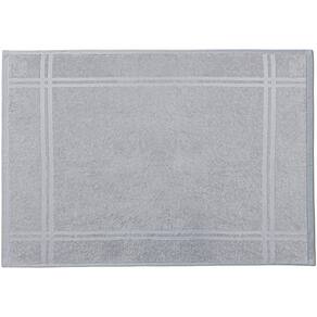 Toalha de Piso Karsten 100% Algodão Metrópole Cinza Mineral
