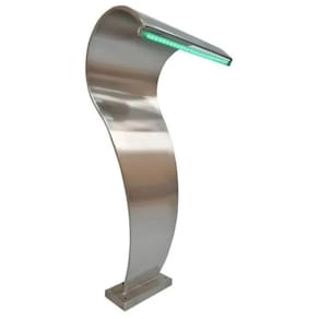 Cascata Para Piscina Naja Media Com Led - 80 Cm
