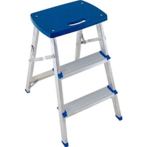 Escada Banqueta Aluminio Azul 5107 - Mor