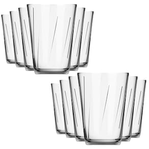 Jogo de Copo com 12 Peças 190ml Amazon Nadir Figueiredo