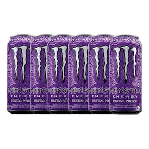 Kit 6 Energético Monster Energy Ultra Violet 473ml