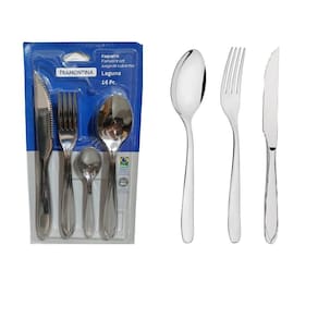 Jogo De Talhares 16 Pçs Laguna Faqueiro Aço Inox Tramontina