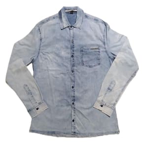 Camisa Masculina Jeans Qualidade Premium E Muito Estilo