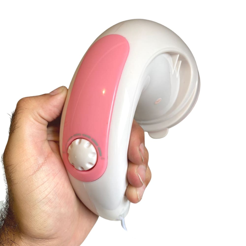 Drenagem Linfatica Massageador Eletrico Portatil 220V Rosa