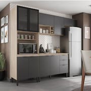 Cozinha Completa Firenze 04 Peças 10 Portas e 02 Gavetas Demóbile