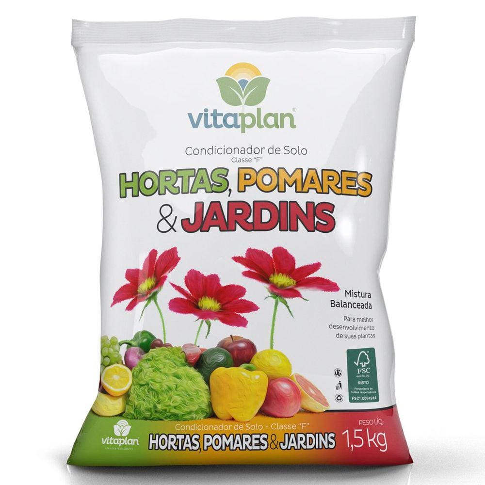 Saco Substrato Vitaplan para Hortas, Pomares e Jardins