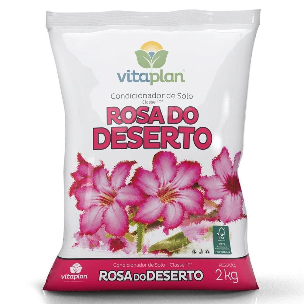 Saco Terra Especial Vitaplan para Rosa do Deserto