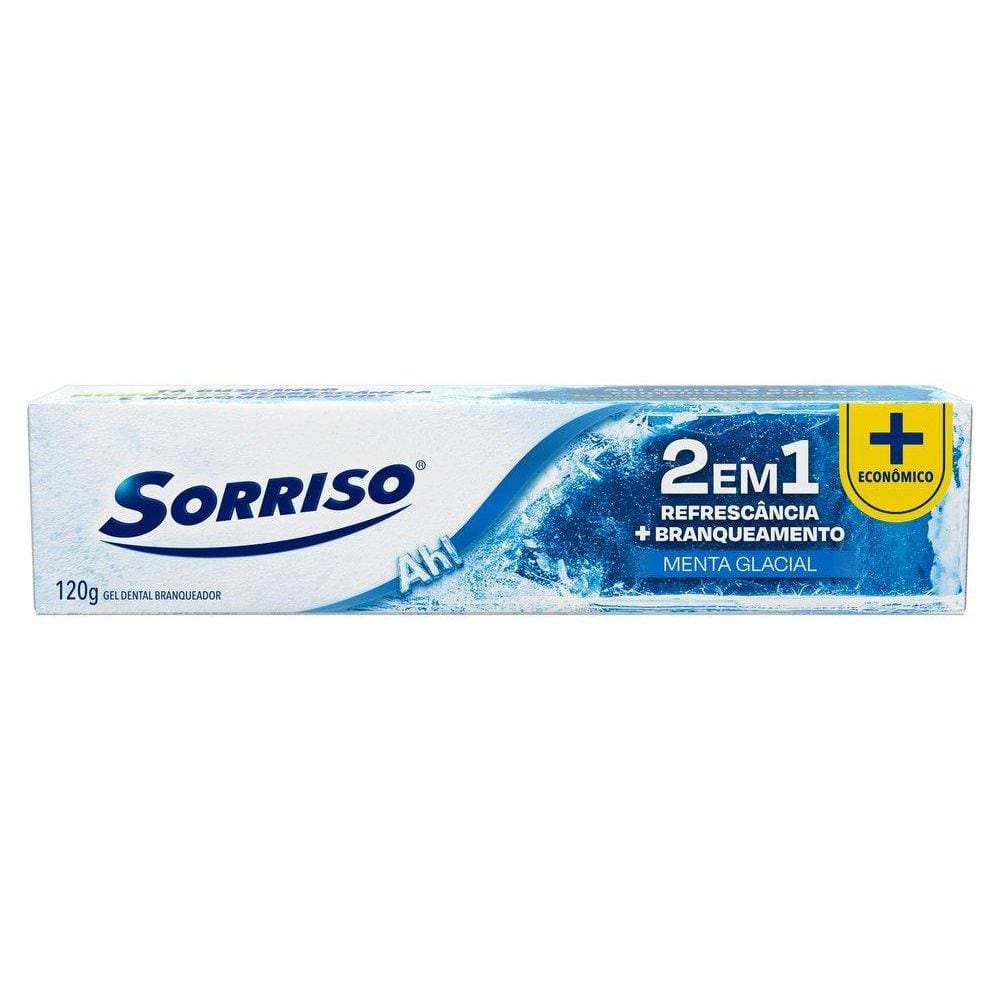 Gel Dental Sorriso Menta Glacial 120g