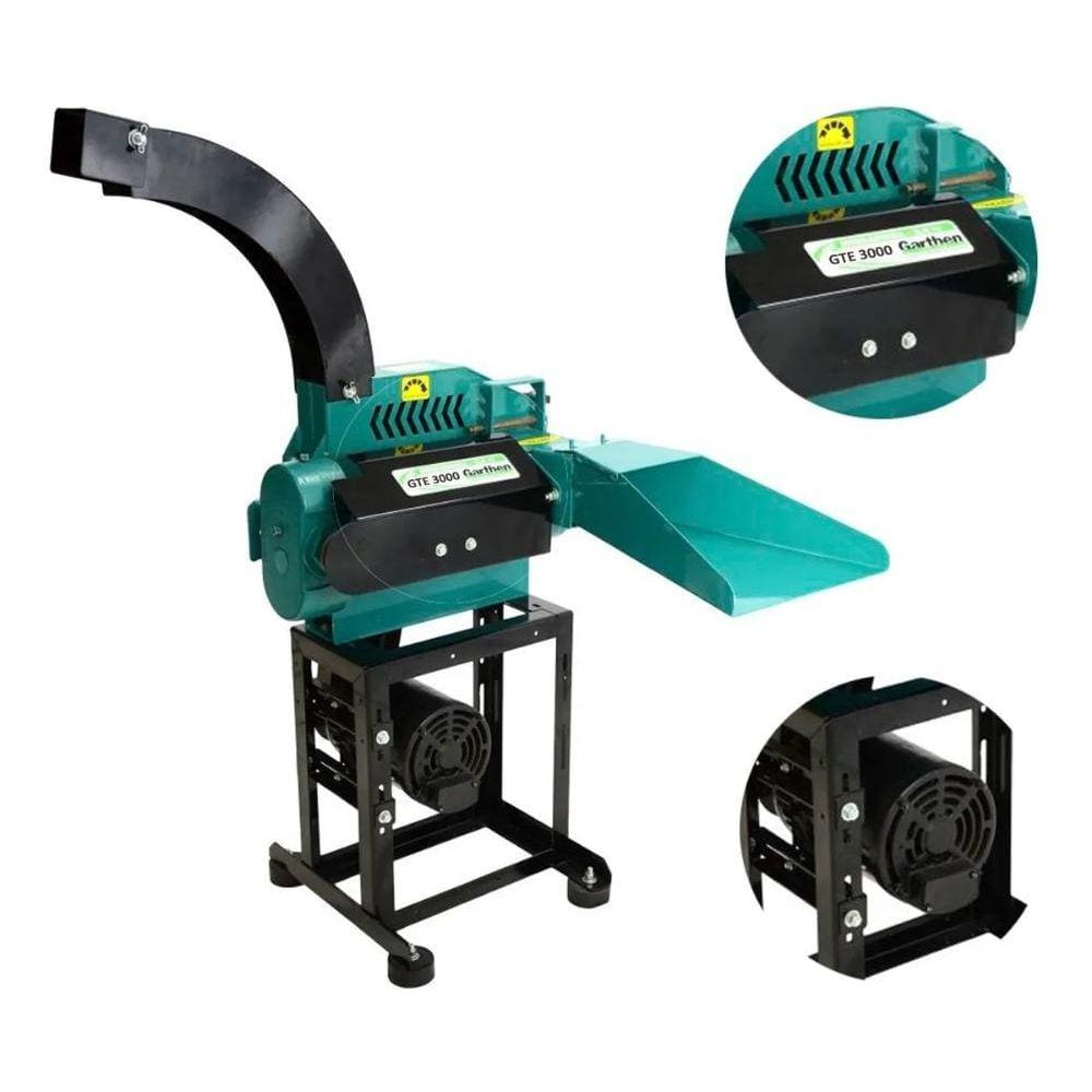 Ensiladeira Triturador 3,0hp Garthen Gte3000m Mono 110/220v